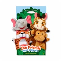 Melissa & Doug® Zoo Friends Hand Puppets Perspective: Main