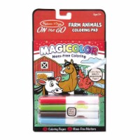 Melissa & Doug® On The Go Magicolor Farm Animals Coloring Pad Perspective: Main