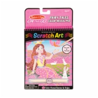 Melissa & Doug® On The Go Scratch Art Fairy Tales Reveal Pad Perspective: Main