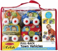 melissa and doug pull back town vehicles