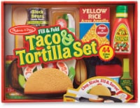 Melissa & Doug Fill & Fold Taco & Tortilla Set