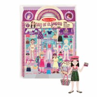 Melissa & Doug® Day of Glamour Puffy Sticker Activity Book Perspective: Main