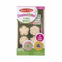 Melissa And Doug Created By Me Wooden Flower Magnets Craft Kit