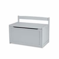 Melissa & Doug® Wooden Toy Chest - Gray
