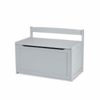 Melissa & Doug® Wooden Toy Chest - Gray