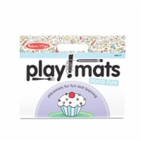 Melissa & Doug 270136 Food Fun Playmats