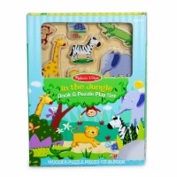 Book & Puzzle Play Set: In the Jungle