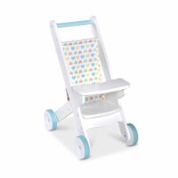 Melissa & Doug LCI31725 Mine to Love Play Stroller, Multi Color