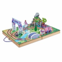 Melissa & Doug® Wooden Take-Along Tabletop Kingdom Perspective: Main