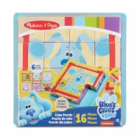 Melissa And Doug Blues Clues And You Wooden Cube Puzzle