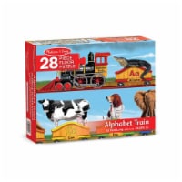 Melissa & Doug® Wooden Alphabet Train Floor Puzzle