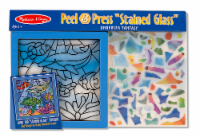 Melissa & Doug® Peel & Press Stained Glass Under the Sea Stickers Perspective: Main