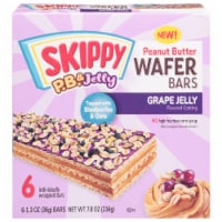 Skippy® Peanut Butter & Grape Jelly Coated Wafer Bars Perspective: Main