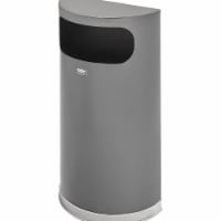 Rubbermaid Wastebasket,9 gal.,32-1/4  H,Gray  FGSO820PLANT
