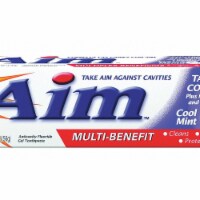 Aim Toothpaste,5.5 oz.,Mint,PK24  CB000645