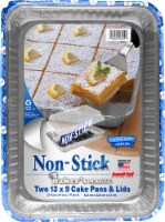 Handi-foil® Cook-n-Carry® Non-Stick Cake Disposable Pans and Lids - Silver Perspective: Main