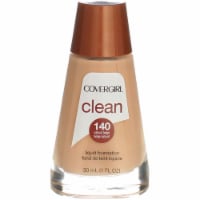 CoverGirl Clean 140 Natural Beige Liquid Foundation Perspective: Main
