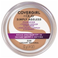CoverGirl + Olay 220 Creamy Natural Simply Ageless Foundation Powder