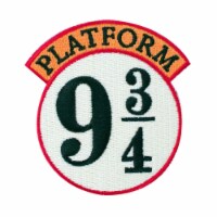 Harry Potter 45702 Harry Potter 9.75 in. Platform Iron on Patch