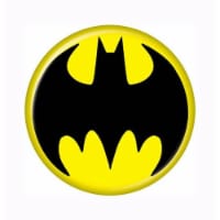 Batman  Batman Button Symbol Button