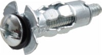 Hillman Pan Head Combination Drive X-Short Hollow Wall Anchors - 100 Pack Perspective: Main