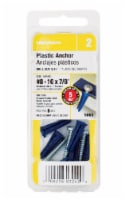 Hillman Size 8 Plastic Drywall Anchor Set Perspective: Main