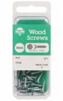 Hillman™ No. 6 Phillips Steel Wood Screws - 30 Pack