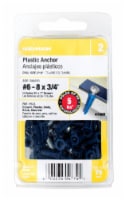 Hillman #6 Screw With Plastic Anchors