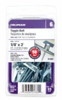 Hillman 1/8 Inch x 3 Inch Steel Toggle Bolts