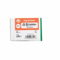 Hillman 3/8 in. x 1 in. L Hex Zinc-Plated Steel Lag Screw 100 pk - Total Qty: 1; Each Pack