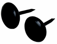 Hillman Round Head Furniture Nails - Black Perspective: Main