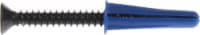 Hillman Hillman Conical Plastic Anchor Kit - Blue/Black Perspective: Main
