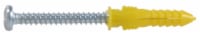 Hillman #4-6-8 Ribbed Plastic Anchor with Screw Perspective: Main