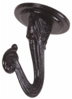 Hillman Swag Hooks - 2 Pack - Black Perspective: Main