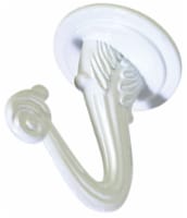Hillman Swag Hooks - White Perspective: Main