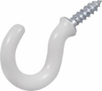 Hillman Cup Hook - 6 Pack - Vinyl White Perspective: Main