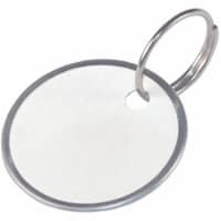 Hillman 1.5 in. Paper Key Tag with Wire Ring