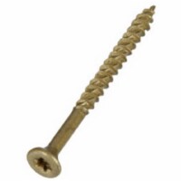Hillman Fasteners 47830 9 x 3 in. Yellow Zinc All Purpose Wood Screw Perspective: Main