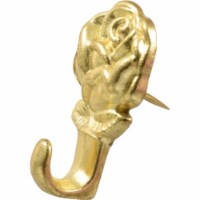 Hillman AnchorWire Gilt Gold Push Pin Picture Hook Perspective: Main