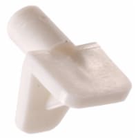 Hillman XL Plastic Shelf Pin - White Perspective: Main