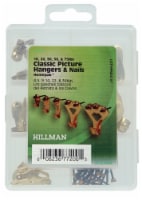 Hillman Classic Picture Hangers and Nails Assortment Kit Perspective: Main