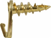 Hillman Brass Plated Self-Drilling Wall Driller Picture Hanger Perspective: Main