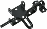Hillman Hardware Essentials Slide Action Gate Latches - Black Perspective: Main