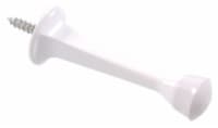 Hillman Hardware Essentials Square Rigid Door Stops - White