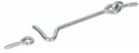 Hillman Gate Hook & Eye - Zinc Perspective: Main