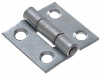 Hillman Hinge-Fixed Pin - Zinc Perspective: Main