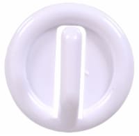 Hillman Plastic Adhesive Hanging Hook - White Perspective: Main