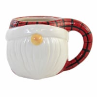 Tabletop Plaid Gnome Mug Ceramic Christmas Winter Beverage Xmug76489