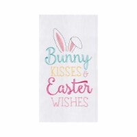 Bunny Kisses & Easter Wishes Flour Sack Kitchen Towel