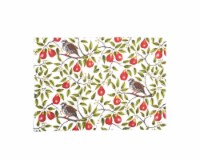 Partridge In A Pear Tree Printed Placemat Set of 6